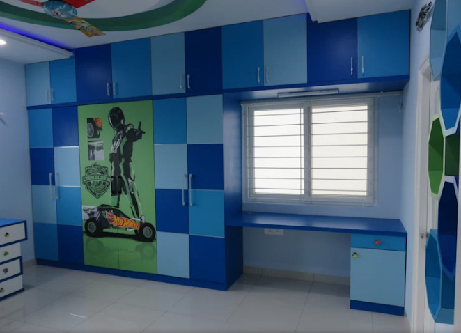 طرح کمد لباس کودکان