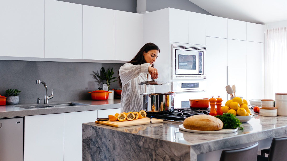 کابینت ام دی اف سفید