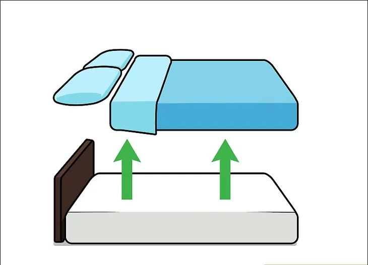 تمیز کردن تشک تخت خواب