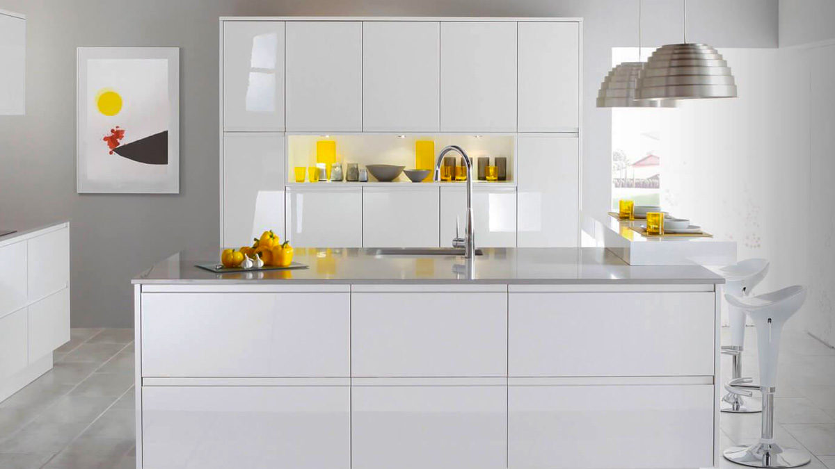 کابینت بدون دستگیره