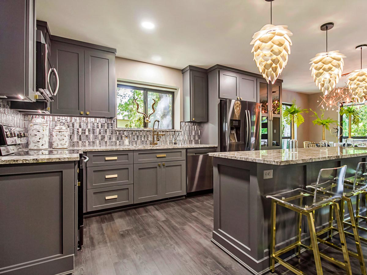 رنگ بندی کابینت ام دی اف