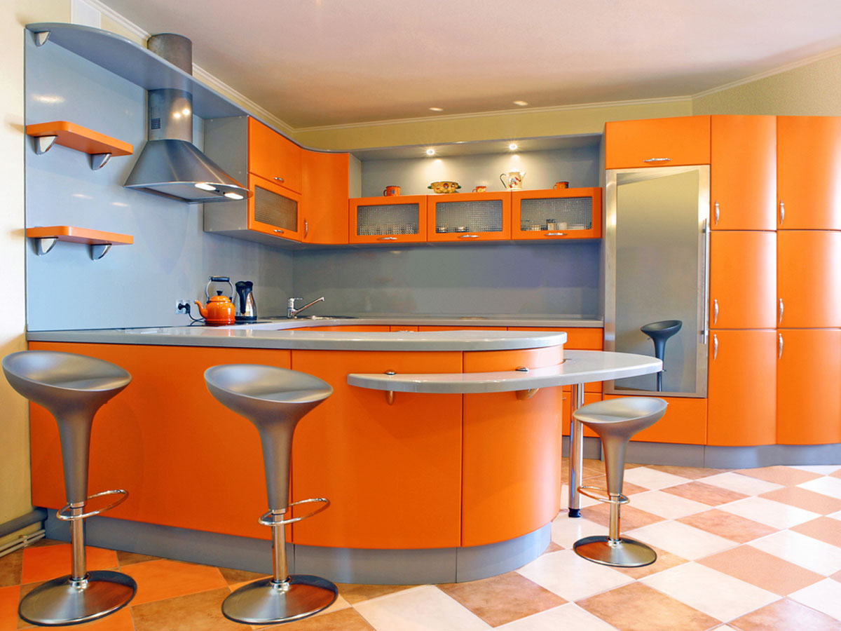 رنگ بندی کابینت ام دی اف