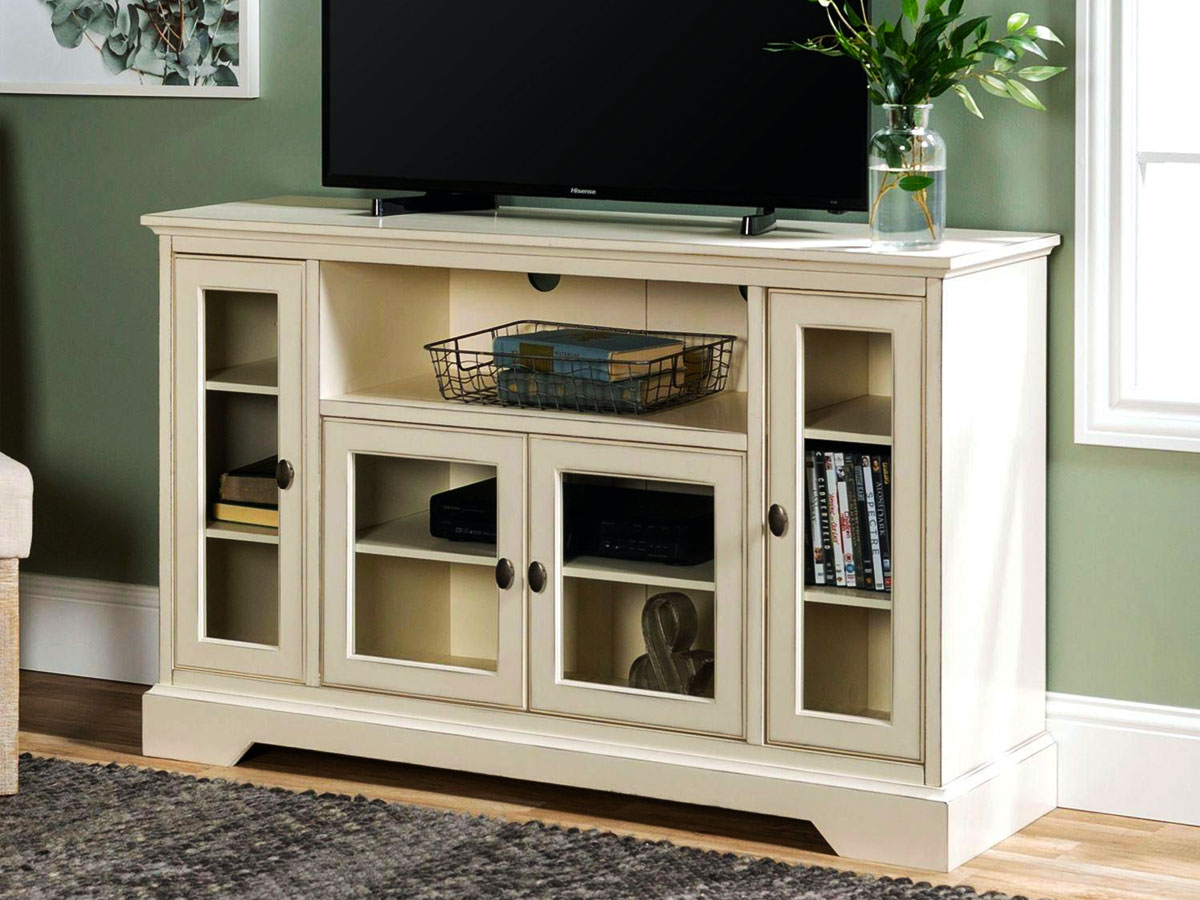 میز تلویزیون سفید