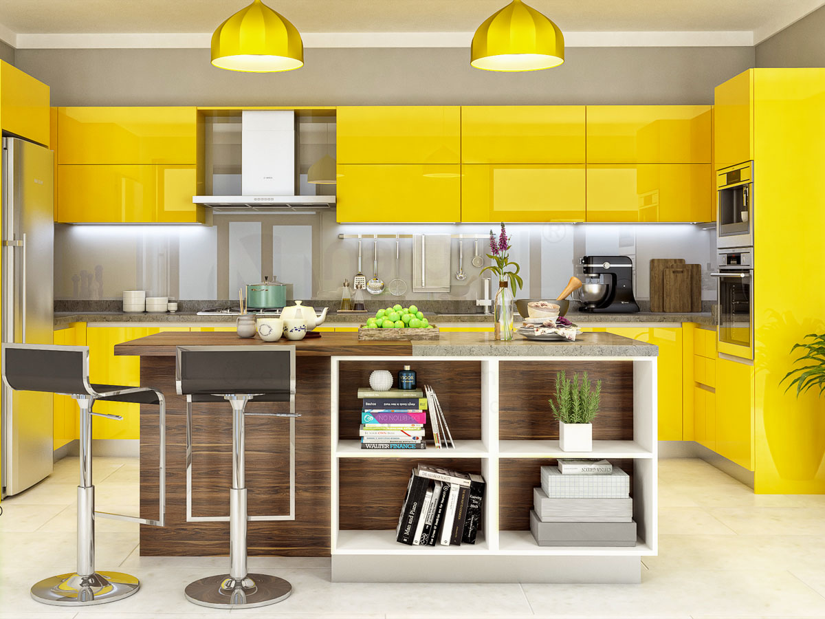 کابینت های بدون دستگیره