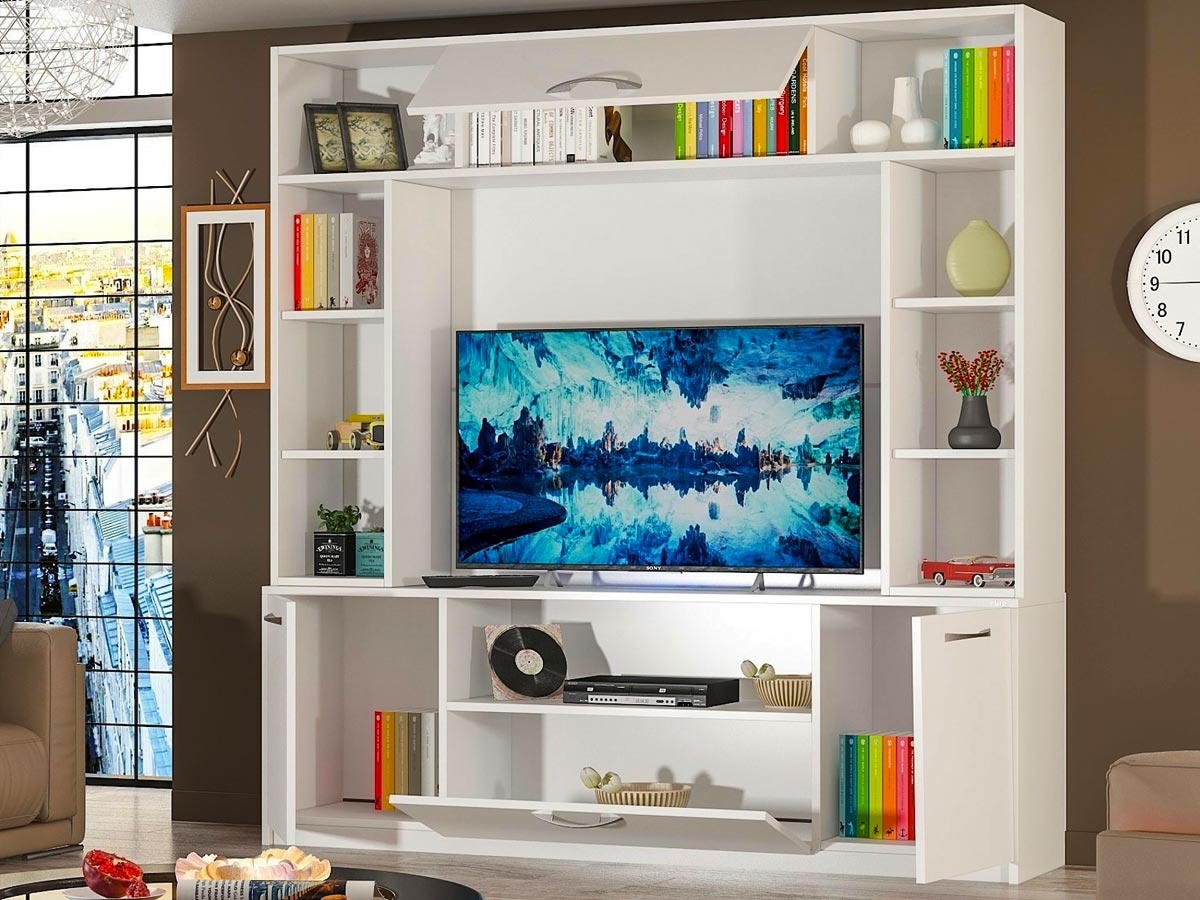 میز تلویزیون سفید