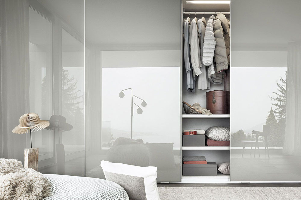 جدیدترین مدل کمد دیواری ریلی: براق