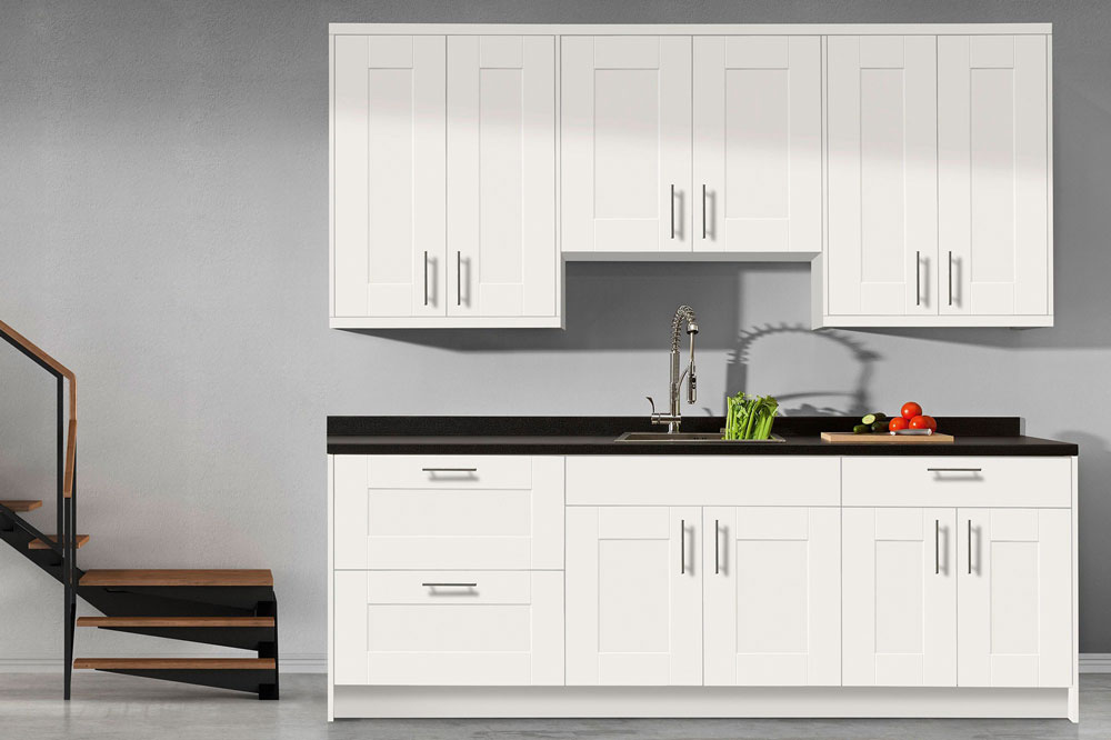 مدل کابینت سفید: شیکر