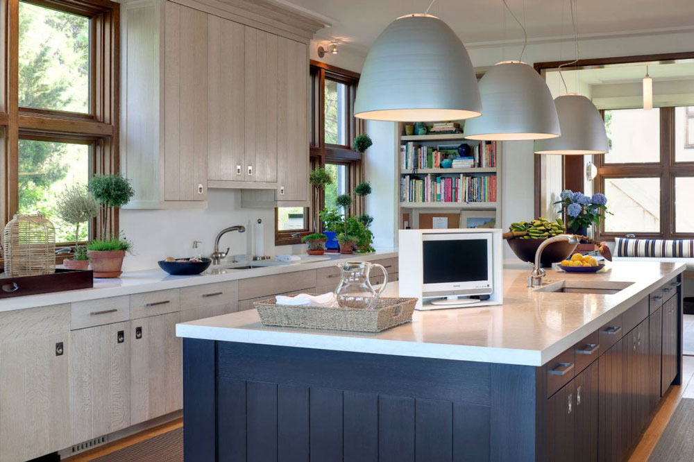 مدل کابینت سفید: بیدبورد