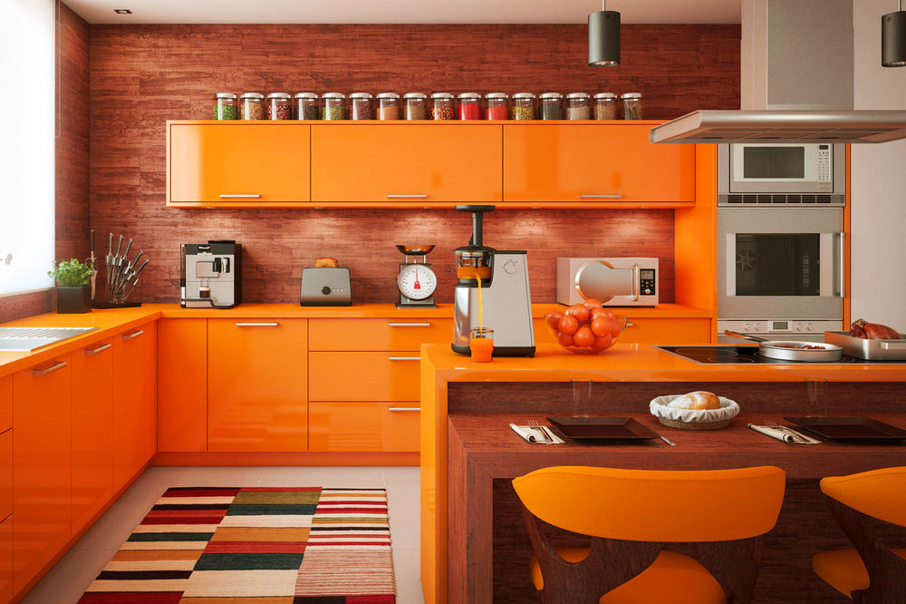 کابینت رنگی