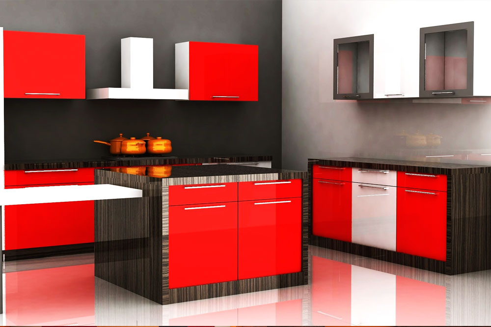 کابینت رنگی