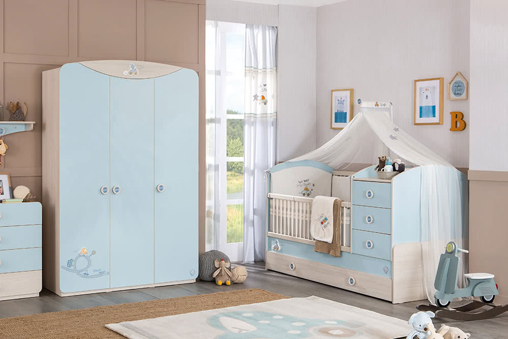 راهنمای خرید تخت و کمد سیسمونی پسرانه