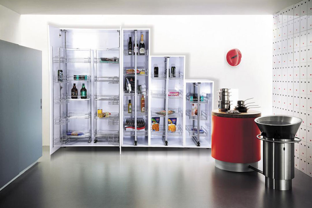 اندازه سوپری آشپزخانه : سوپری یخچالی