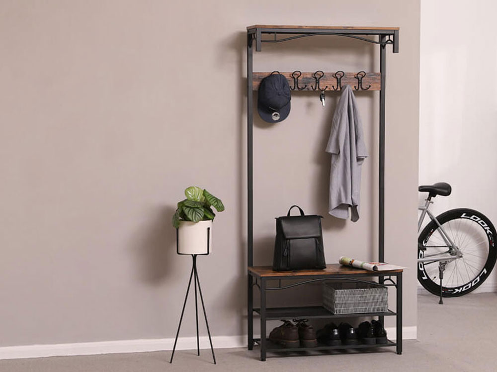 انواع کمد جا لباسی: جا لباسی دیواری