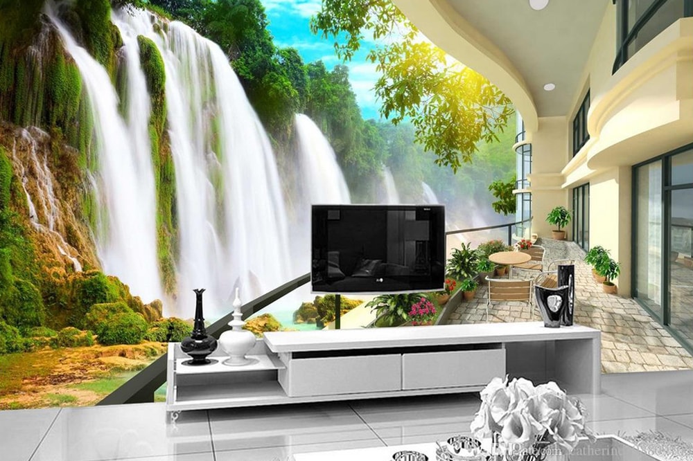 کاغذ دیواری سه بعدی جدید