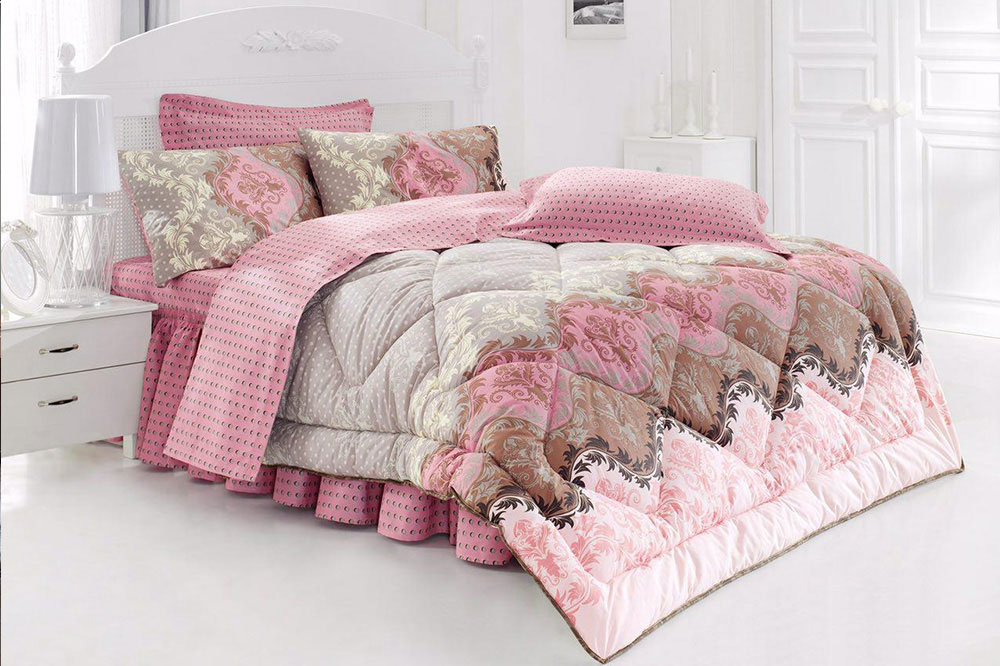 مدل تخت خواب عروس و داماد سفید رنگ