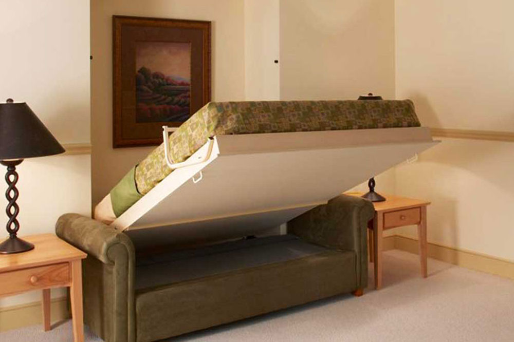 مدل تخت خواب دیواری