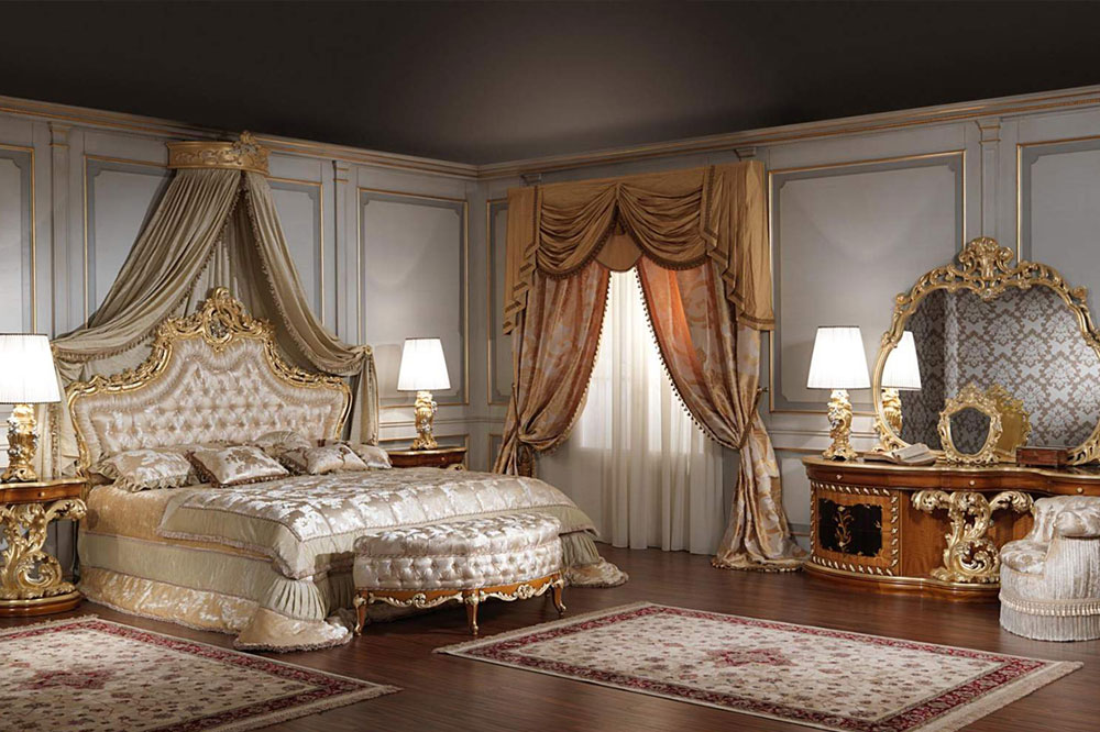 مدل تخت خواب عروس و داماد : اعیانی