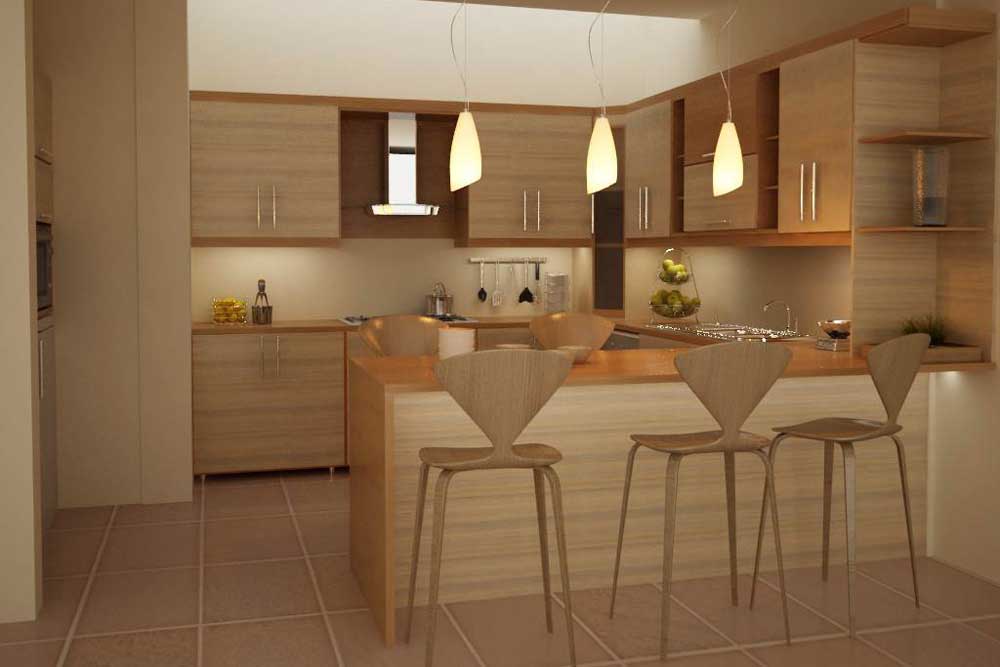 آشپزخانه در طراحی داخلی منزل ایرانی