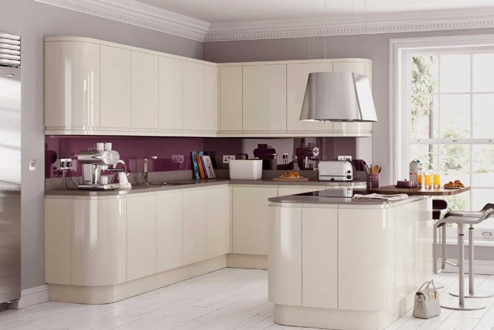 کابینت کرم هایگلاس