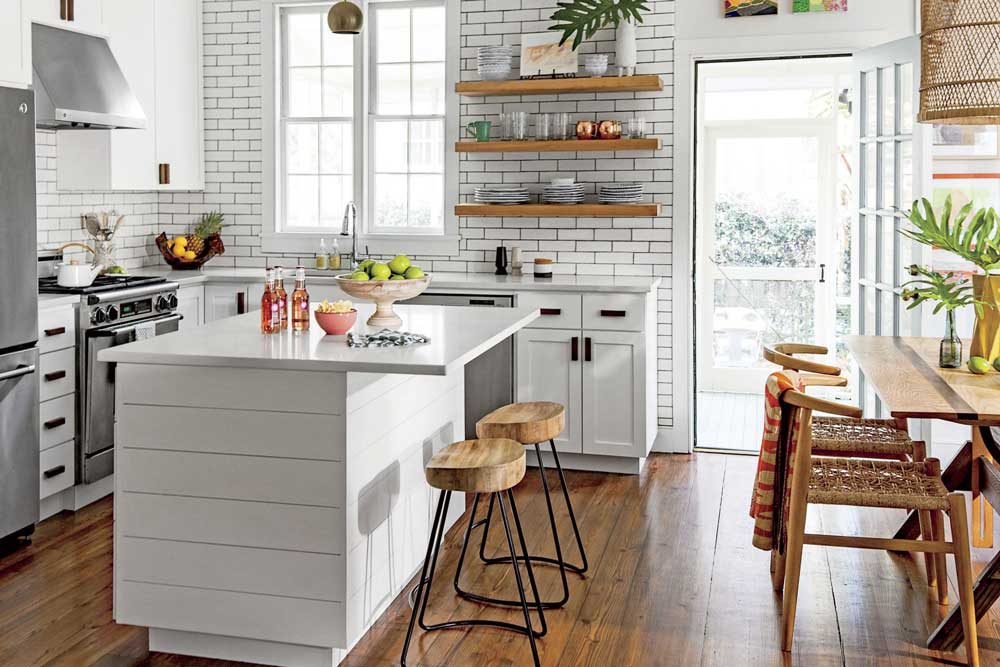 چیدمان آشپزخانه عروس جدید : دیوارها