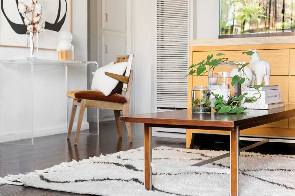 دکوراسیون داخلی آپارتمان کوچک : فرش