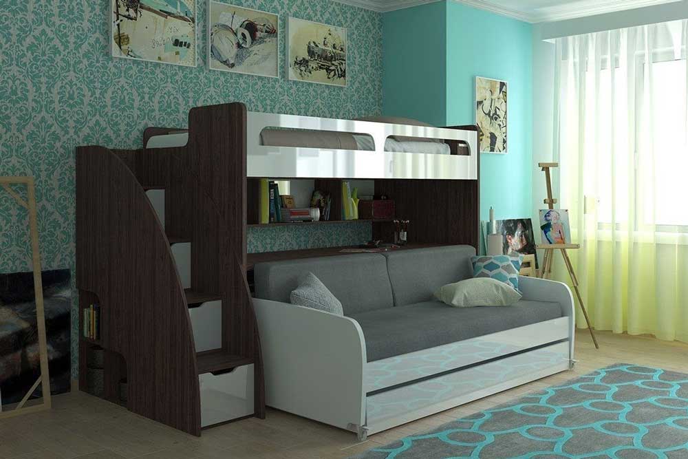 اندازه تخت دو نفره جوان